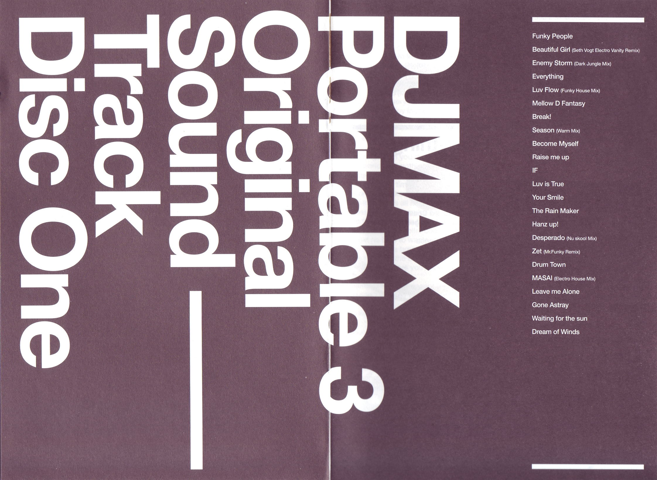 邦楽 L MAX 3 ORIGINAL SOUND TRACK CD DJMAX Portable 3 Original Sound Track - メルカリ